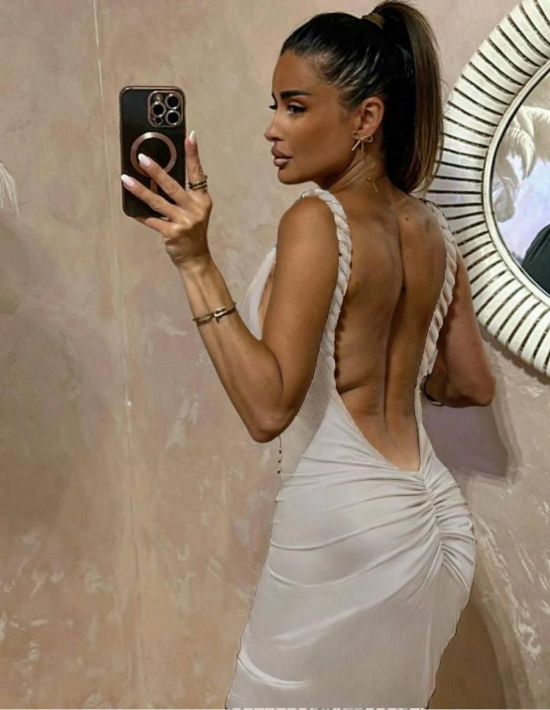 Rochie cu bretele impletite si spatele gol Mollie