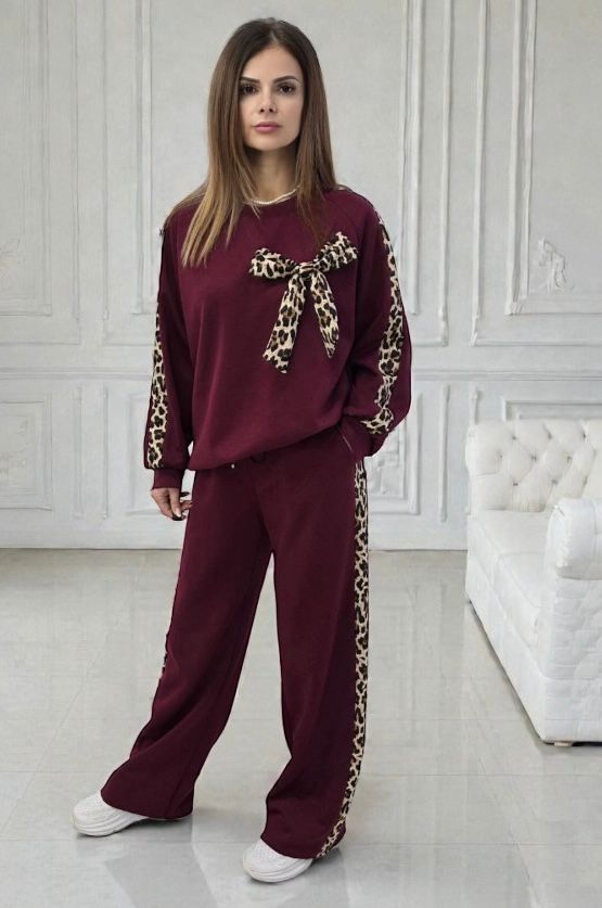 Compleu croi larg cu funda animalprint Lola