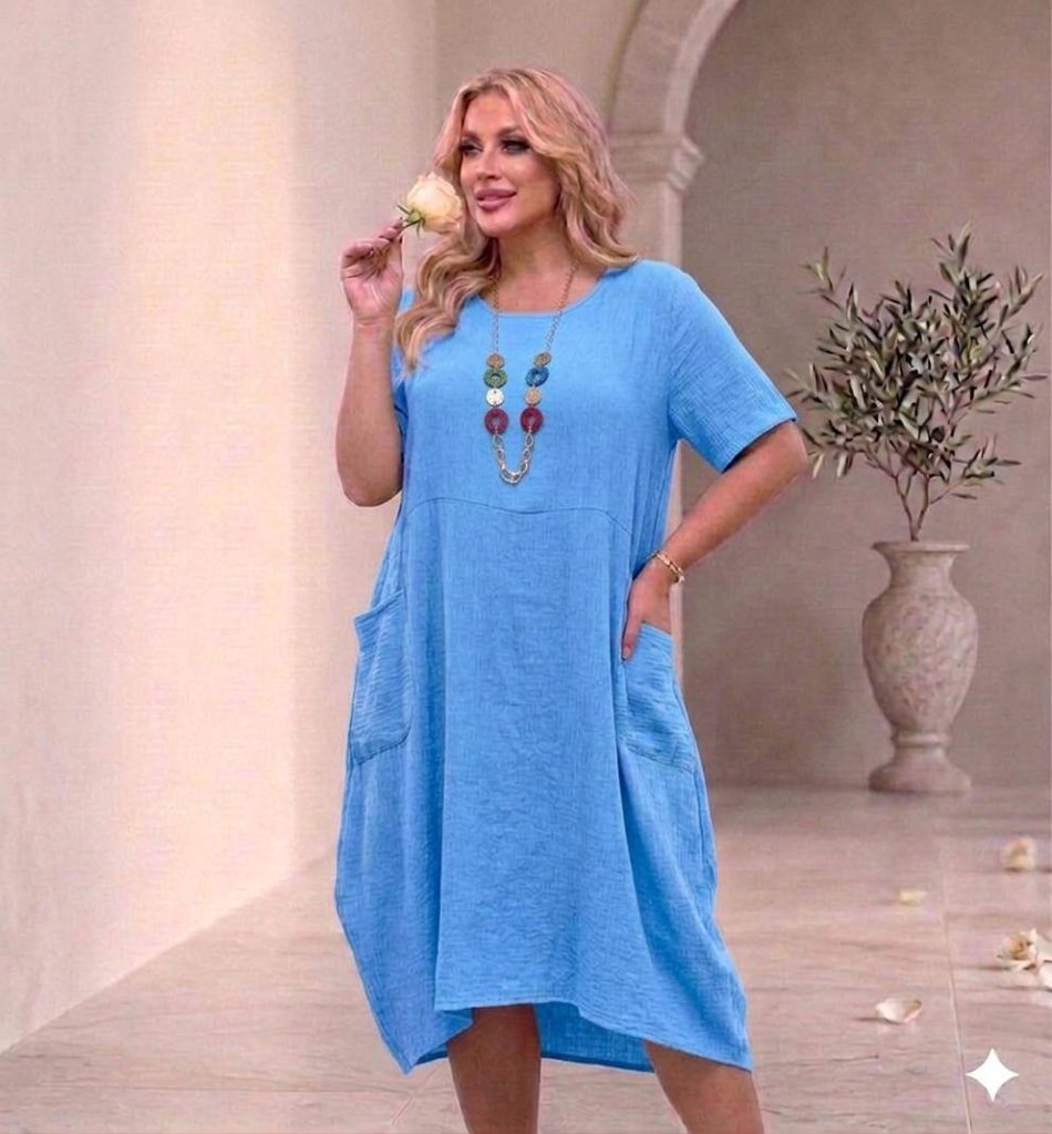 Rochii din vascoza pe croi larg Miriam
