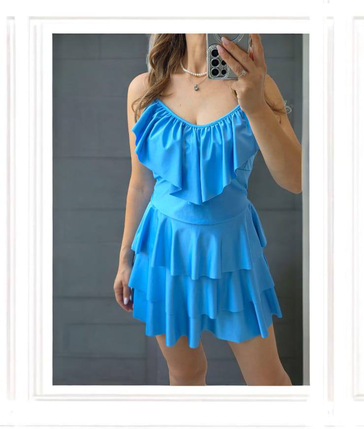 Rochie scurta din lycra Aniela