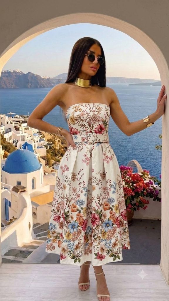 Rochie din bumbac Gisella
