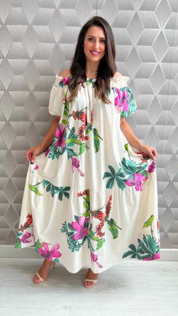 Rochie din bumbac Gabrielle