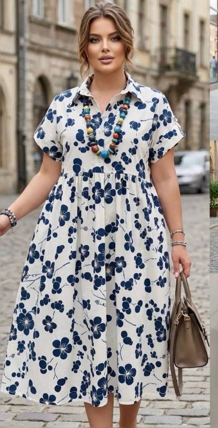 Rochie din bumbac Lisa